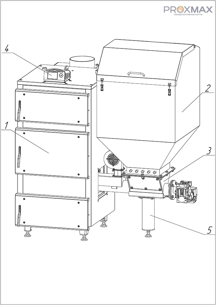 Автоматический котел PROXMAX 50 KW 346L / 50 кВт